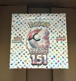 Pokemon Cards Scarlet & Violet Pokemon Card 151 Booster Box sv2a Sealed Japanese - Image 1
