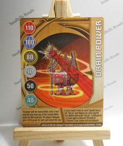 Bakugan Card - Drain Power - Copper Gate Card - BA264 - 21/48c - 2008 - Image 1