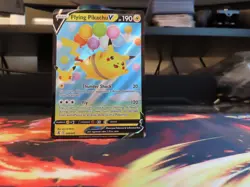 Flying Pikachu V Celebrations Holo Rare NM Pokemon Card Pack Fresh Sleeved - Image 1