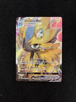 Pokemon Zeraora VMAX Ultra Rare Holo Crown Zenith GG42/GG70 320 HP TCG Card - Image 2