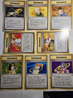 (8)CARD GYM LEADER SET Pokemon Challenge/Heroes ALL Rares/Sabrina Misty Koga Etc - Image 1
