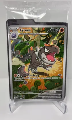 POKEMON TCG Perfect Order SEALED TYRUNT 070 ETB Black Star Promo Card - Image 1