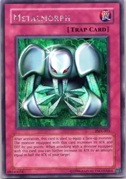 Metalmorph (Forbidden Memories) Prismatic Secret Rare Promo Cards FMR-003 LP - Image 1