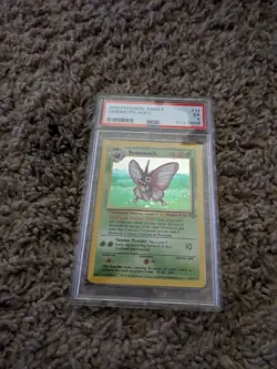 Pokemon TCG Venomoth Holo Unlimited Rare Card 13/64 Jungle Base Set - Image 1