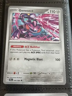 Genesect - 040/064 - Uncommon - Near Mint Pokemon Card - Image 1