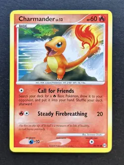 Pokemon Charmander Card 59/99 Platinum Arceus Series LP - Image 1