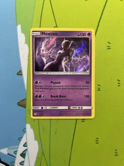 Holo Mewtwo 12/18 Detective Pikachu Pokemon TCG Pokemon 2019 Card - Image 1