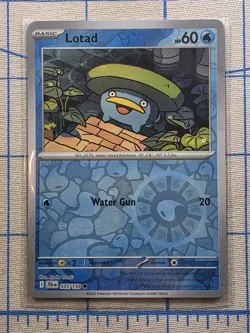 Pokemon Lotad 035/159 Reverse Holo Journey Together Card - Image 1