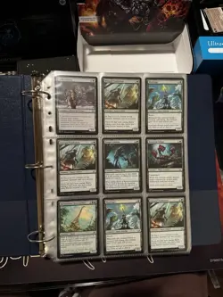 MTG Collection Lot Magic The Gathering binder 450+ Cards - Image 1