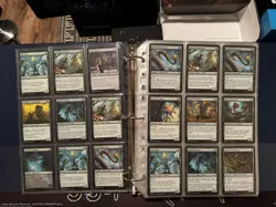 MTG Collection Lot Magic The Gathering binder 450+ Cards - Image 2