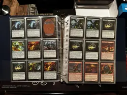 MTG Collection Lot Magic The Gathering binder 450+ Cards - Image 4