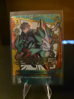 Bandai Digimon Card Game Pteromon ST18-04 Alt Art Rare Pull. NM - Image 1