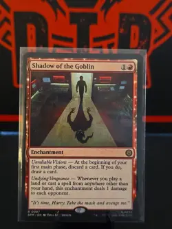 1x Shadow of the Goblin MTG Marvel's Spider-Man NM Magic Regular - Image 1