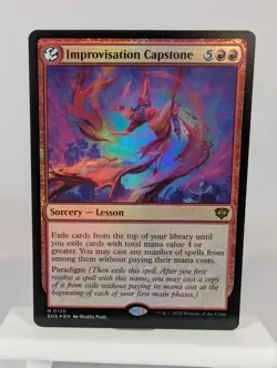 Improvisation Capstone #120 (Foil) (NM) Secrets of Strixhaven SOS Magic MTG - Image 1