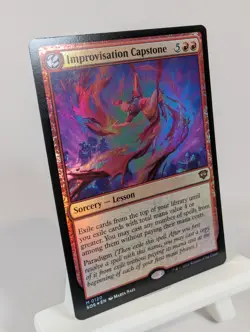 Improvisation Capstone #120 (Foil) (NM) Secrets of Strixhaven SOS Magic MTG - Image 2