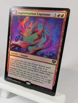 Improvisation Capstone #120 (Foil) (NM) Secrets of Strixhaven SOS Magic MTG - Image 3