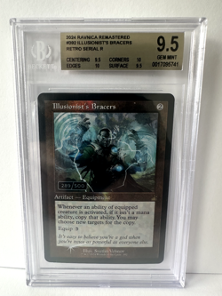 Illusionist's Bracers - Retro Foil - Serialized - Graded BGS 9.5 - Magic - MTG - Image 1