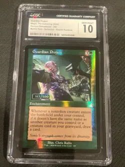 MTG Guardian Project Serialized 183/500 Gem Mint 10 Ravnica Remastered CGC - Image 1