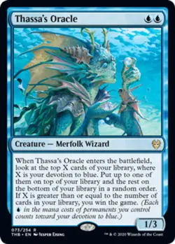 [1x] Thassa's Oracle - Foil Near Mint, English Theros Beyond Death MTG Magic - Image 1