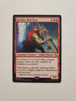 MTG Magic Krenko, Mob Boss Duel Decks: Merfolk vs. Goblins NM - Image 1