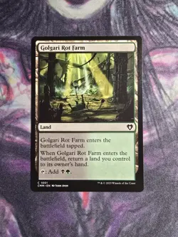 Golgari Rot Farm Commander Masters Regular - Image 1