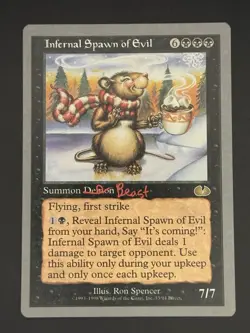 Infernal Spawn of Evil | Unglued | NM | MTG - Image 1