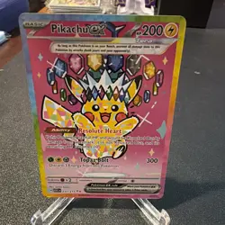 Pokemon Pikachu EX sir Ascended Heroes 277/217. 10 Candidate! - Image 1
