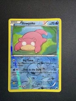 Pokemon TCG Slowpoke Dark Explorers 23/108 Reverse Holo - Image 1