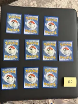 [NM] Huge Pokemon Binder Collection Lot Of 10 Cards Mid Era Vintage Old Full Art - Image 2