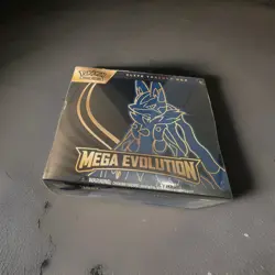 Pokemon TCG Mega Evolution Elite Trainer Box Lucario ETB - Image 1