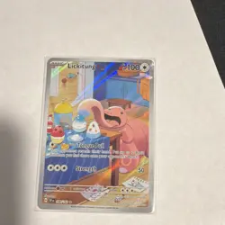 Pokemon Lickitung 180/162 SV05: Temporal Forces Illustration Rare Full Art Holo - Image 1