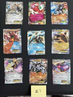 [NM] Huge Pokemon Binder Collection Lot Of 9 Cards Mid Era Vintage Old Full Art - Image 1