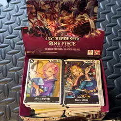 One Piece Card Game OP-11 mixed w/ A Fist of Divine Speed Lot Common Collection - Image 2