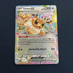 Pokemon TCG Eevee EX 075/131 Prismatic Evolutions Double Rare - Image 1