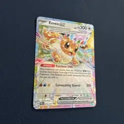 Pokemon TCG Eevee EX 075/131 Prismatic Evolutions Double Rare - Image 3