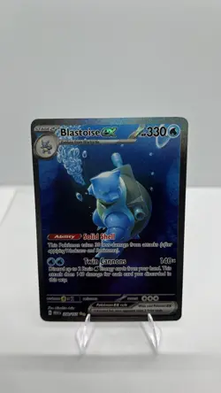 Pokemon Blastoise ex Sv: Scarlet & Violet 151 200/165 SIR Holo 330 HP - Image 1