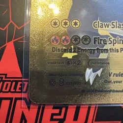 Charizard V HP 220 Gold Foil Pokemon Card 079/073 - Image 4