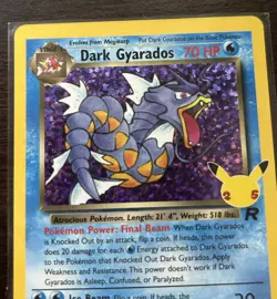 Pokemon TCG Dark Gyarados 8/82 Celebrations Holo 25th Anniversary EN - Image 3