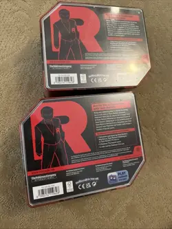 Pokemon Team Rocket Tins Nidoking ex, Persian Set of 2 Sealed - Image 3