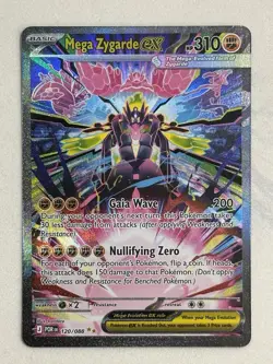 Pokemon TCG Perfect Order Mega Zygarde Ex SIR 120/80 Near mint Pack Fresh - Image 1