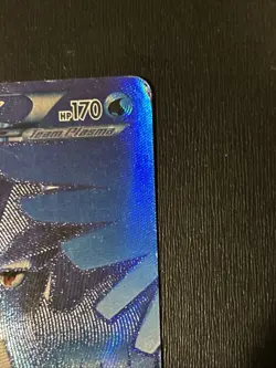 Articuno EX Plasma Storm Full Art Card 132/135 DAMAGED Pokemon Card - Image 4