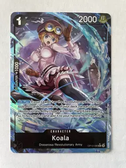 One Piece Card Game Koala (Alternate Art) OP12-086 R English - Image 1