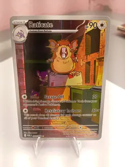 Raticate 99/88 Illustration Rare Pokemon Perfect Order ME03 NM - Free Shipping - Image 1