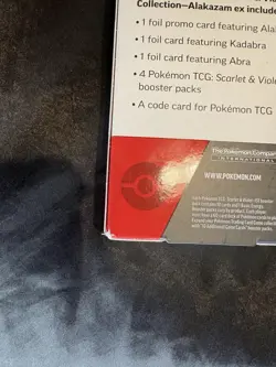 Pokemon TCG: Scarlet & Violet-151 Alakazam ex Collection Booster Box 820650855269 - Image 4