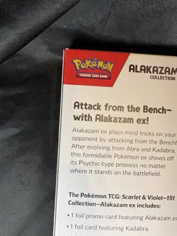 Pokemon TCG: Scarlet & Violet-151 Alakazam ex Collection Booster Box 820650855269 - Image 5