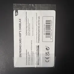 Pokemon Hop's Snorlax Cosmos Holo GameStop Promo SEALED - Image 2