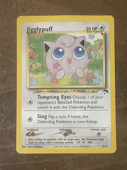 Jigglypuff 8 Southern Islands NM WOTC Pokemon TCG Vintage - Image 1