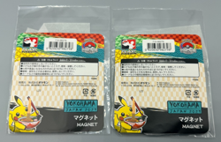 x2 2023 Pokemon World Championship Yokohama Pikachu Magnet Sealed New - Image 2