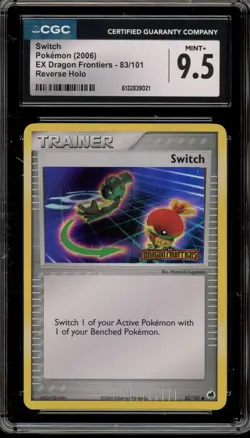 Pokemon Switch EX Dragon Frontiers Reverse Holo #83 CGC 9.5 - Image 1