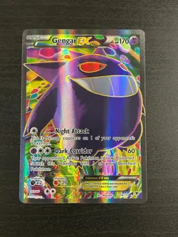 2014 Phantom Forces Gengar EX Holo Ultra Rare SR FA #114/119 - Image 1